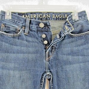 American Eagle Straight Button Fly Jeans Sz 26x28